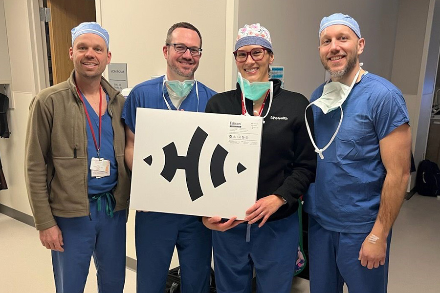 Erica Knavel Koepsel leads first histotripsy-based ablation by a radiology department in the U.S.