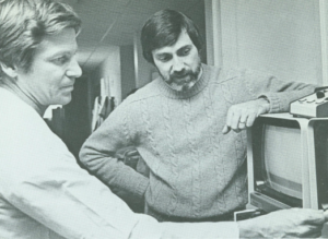 Joseph Sackett pictured with Charles Mistretta