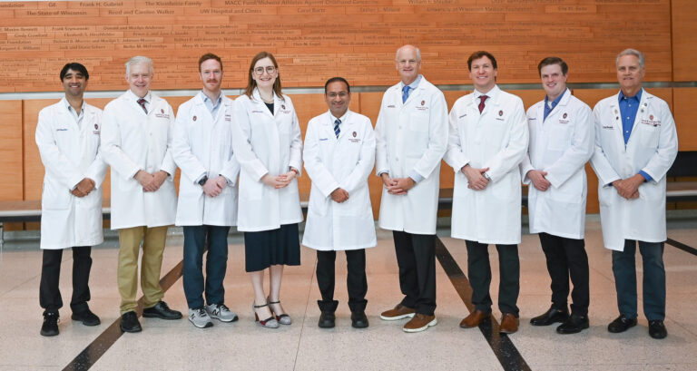 Cardiovascular imaging faculty pose together.